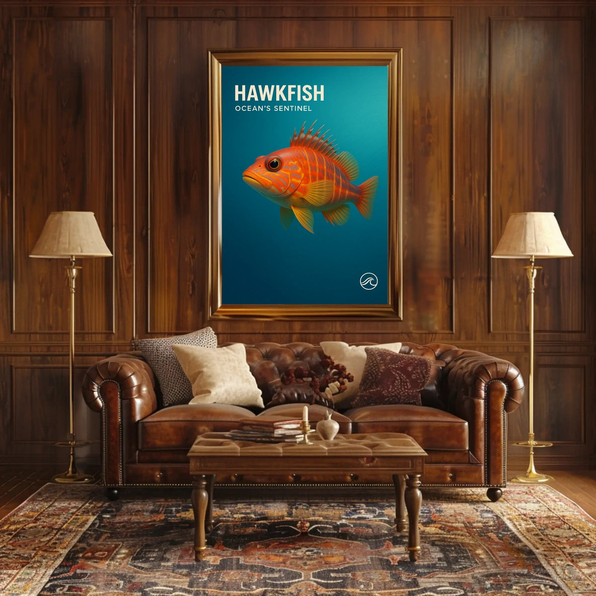 Hawkfish OceanS Sentinel Poster