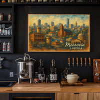 Monrovia, Liberia Poster