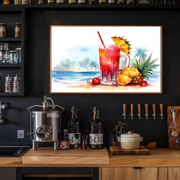 Tropical Refreshment Poster