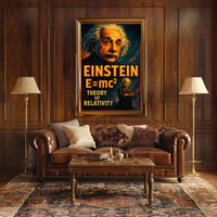 Einstein Theory Of Relativity Poster