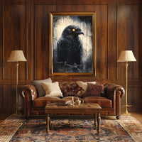 The Enigmatic Raven Poster