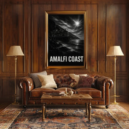 Amalfi Coast A Scenic Escape Poster