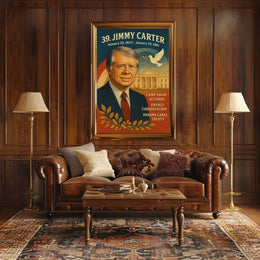 Jimmy Carter 39th President Poster