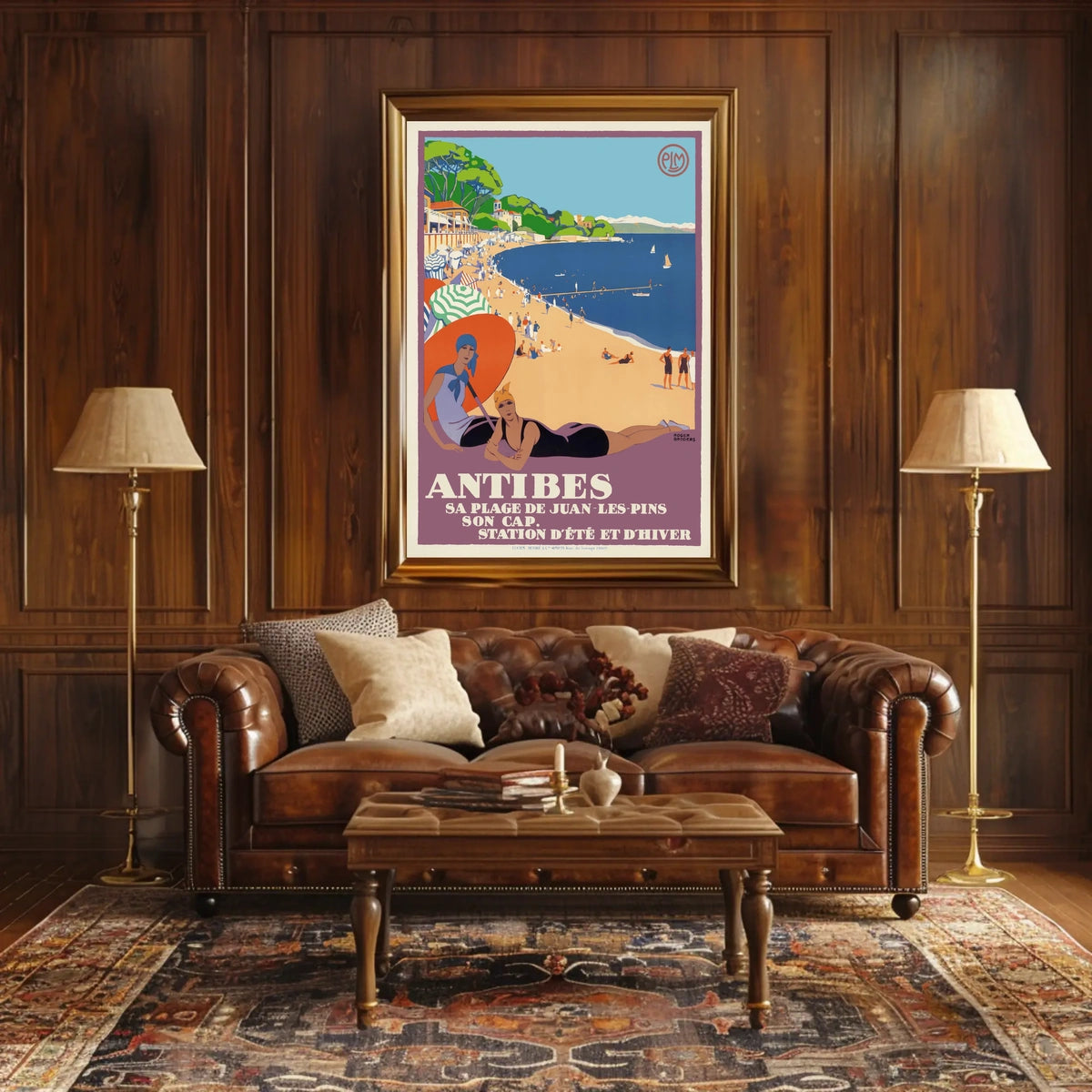 Antibes A Timeless Destination Poster
