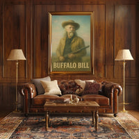 "Buffalo Bill Western Attire Cultural or Heritage Poster"