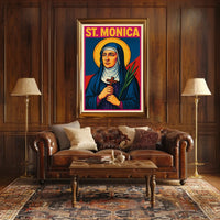 St. Monica Poster