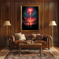 Apocalyptic Horizon Poster