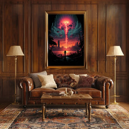 Apocalyptic Horizon Poster