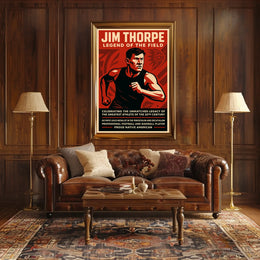 Jim Thorpe Legend of the Field Jim Thorpe Poster