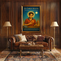 Carlo Acutis Patron of the Digital Age Poster