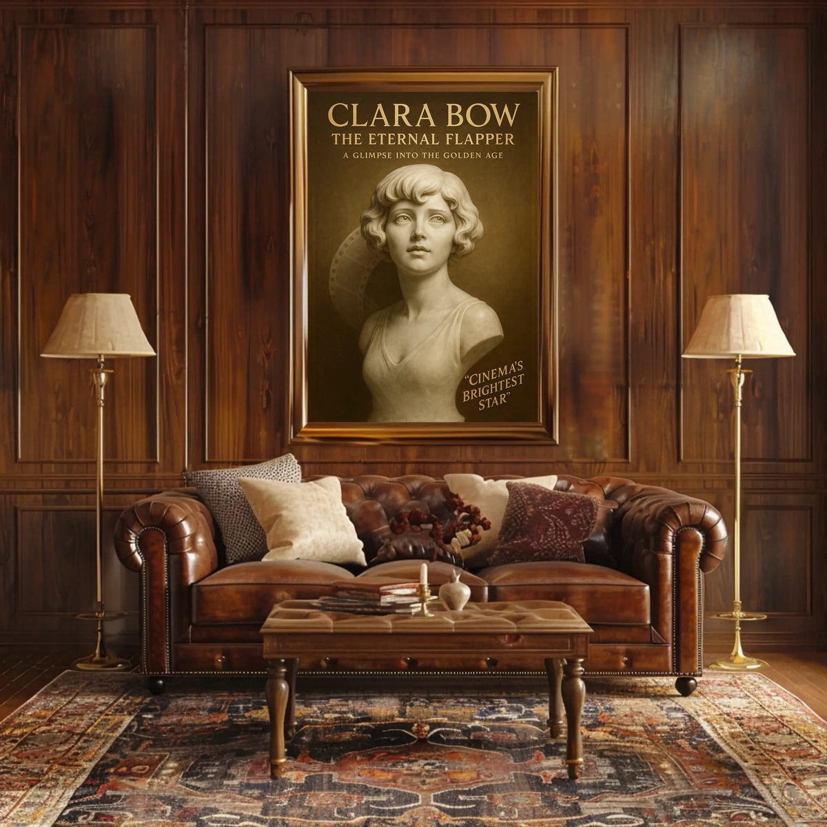 Clara Bow The Eternal Flapper Poster