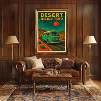 Desert Road Trip Poster