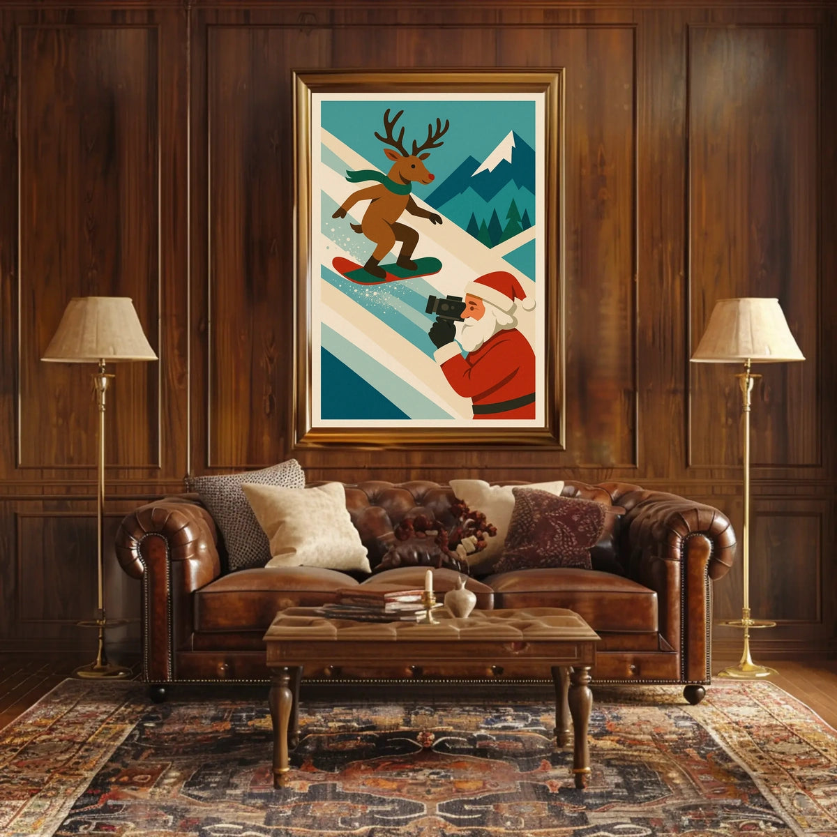 Santas Winter Adventure Poster