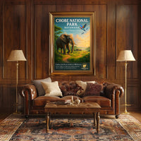 Explore the Heart of Africa's Wilderness Poster