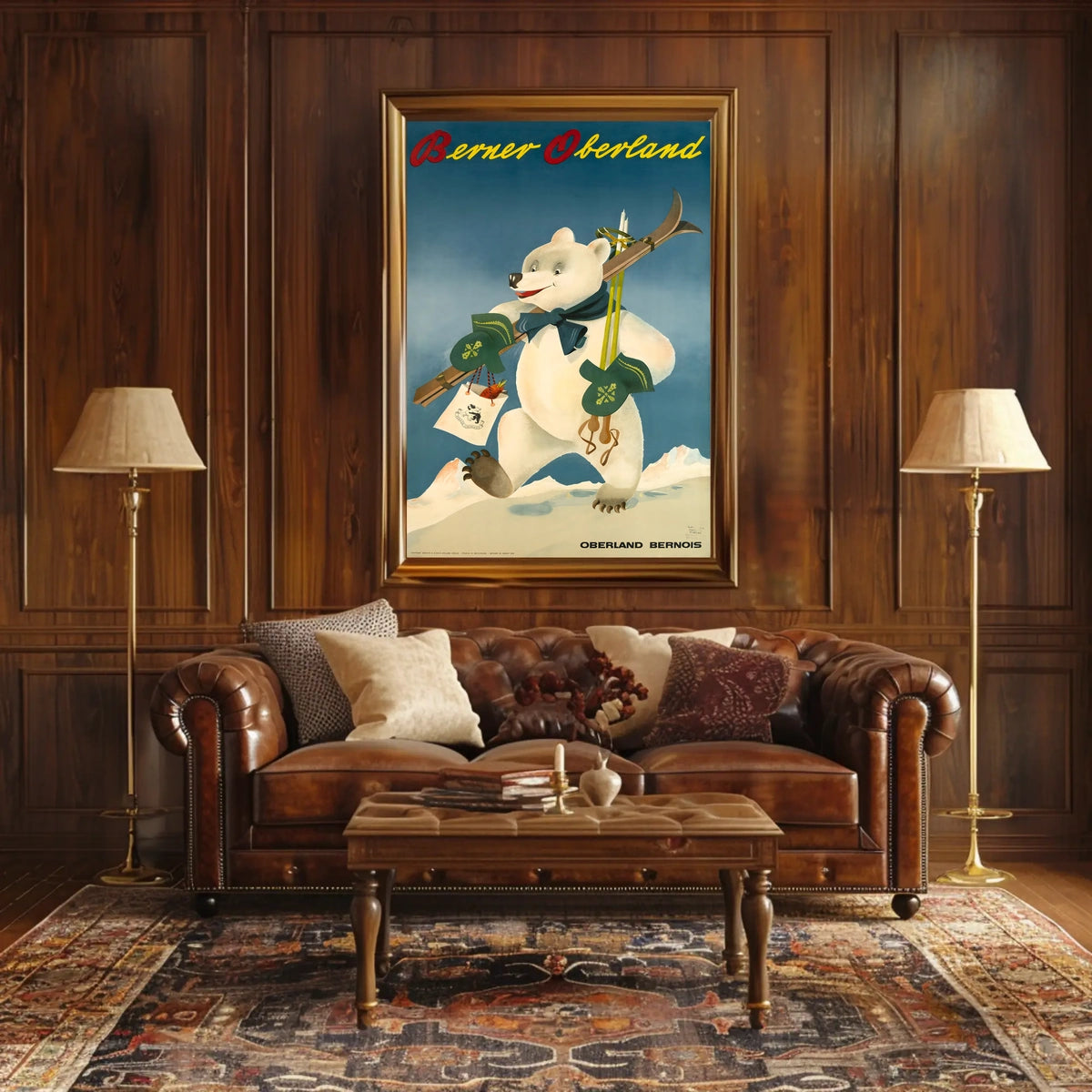 Berner Oberland Adventure Poster