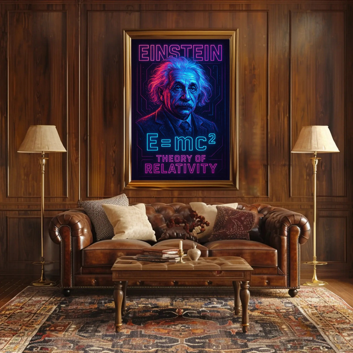 Einstein Theory Of Relativity Poster