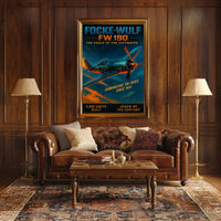 Focke-Wulf Fw 190 The Eagle Of The Poster