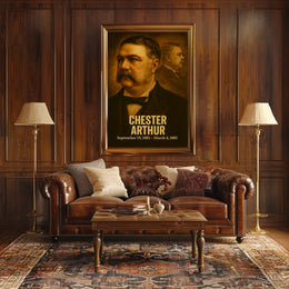 Chester Arthur 21St President Poster