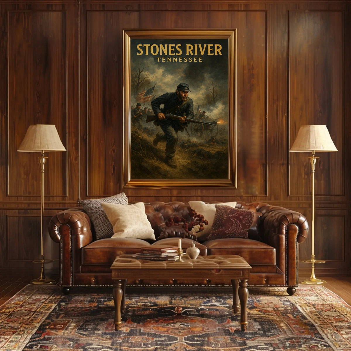 Stones River Tennessee Poster