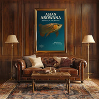Asian Arowana Majesty of the Waters Poster