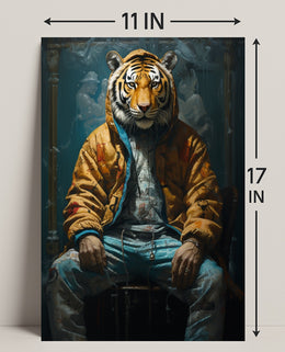 The Urban Tiger Poster PosterGoat