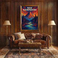 New Hampshire Wilderness Poster