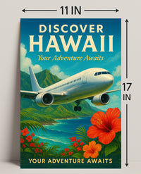 Discover Hawaii Wall Art Print Decor PosterGoat