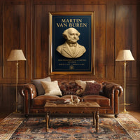 Martin Van Buren Presidential Historical Poster PosterGoat