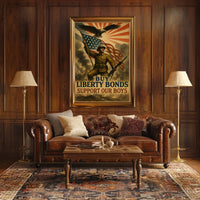 Support Our Boys Buy Liberty Bonds Poster