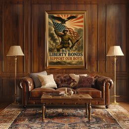Support Our Boys Buy Liberty Bonds Poster