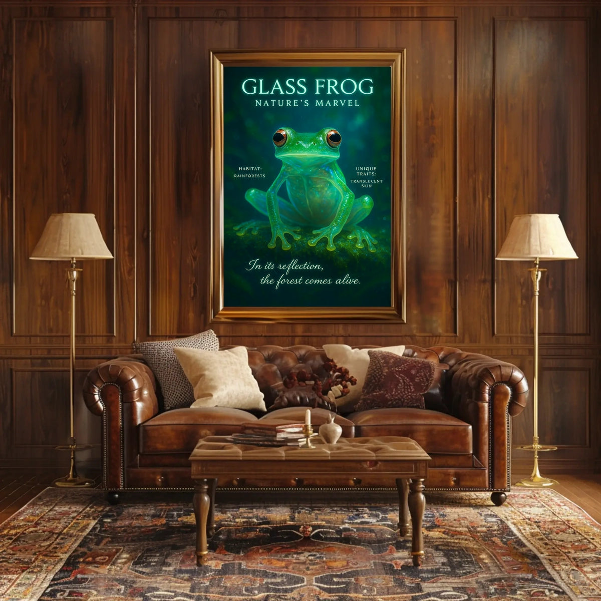 Glass Frog NatureS Marvel Poster