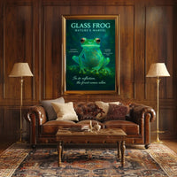 Glass Frog NatureS Marvel Poster