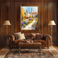 Belarus Nesvizh Castle Gardens Poster
