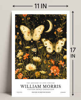 William Morris Celestial Cotton Prints Cultural or Heritage Poster