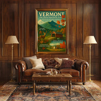 Vermont Natural Serenity Wall Art Print