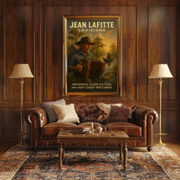 Jean Lafitte Preserving Cajun Culture Poster