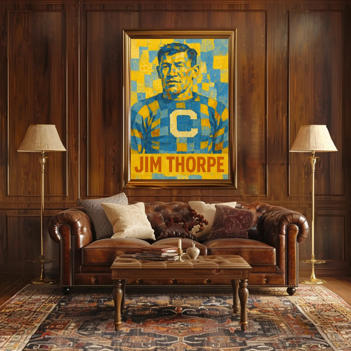 Jim Thorpe Tribute Poster