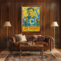 Jim Thorpe Tribute Poster