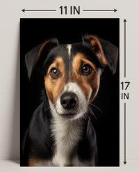 Portrait Of A Dog Poster PosterGoat