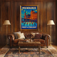 Milwaukee Frost and Firelight Poster