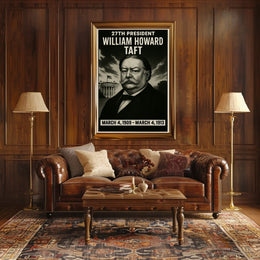 William Howard Taft 27Th President Poster