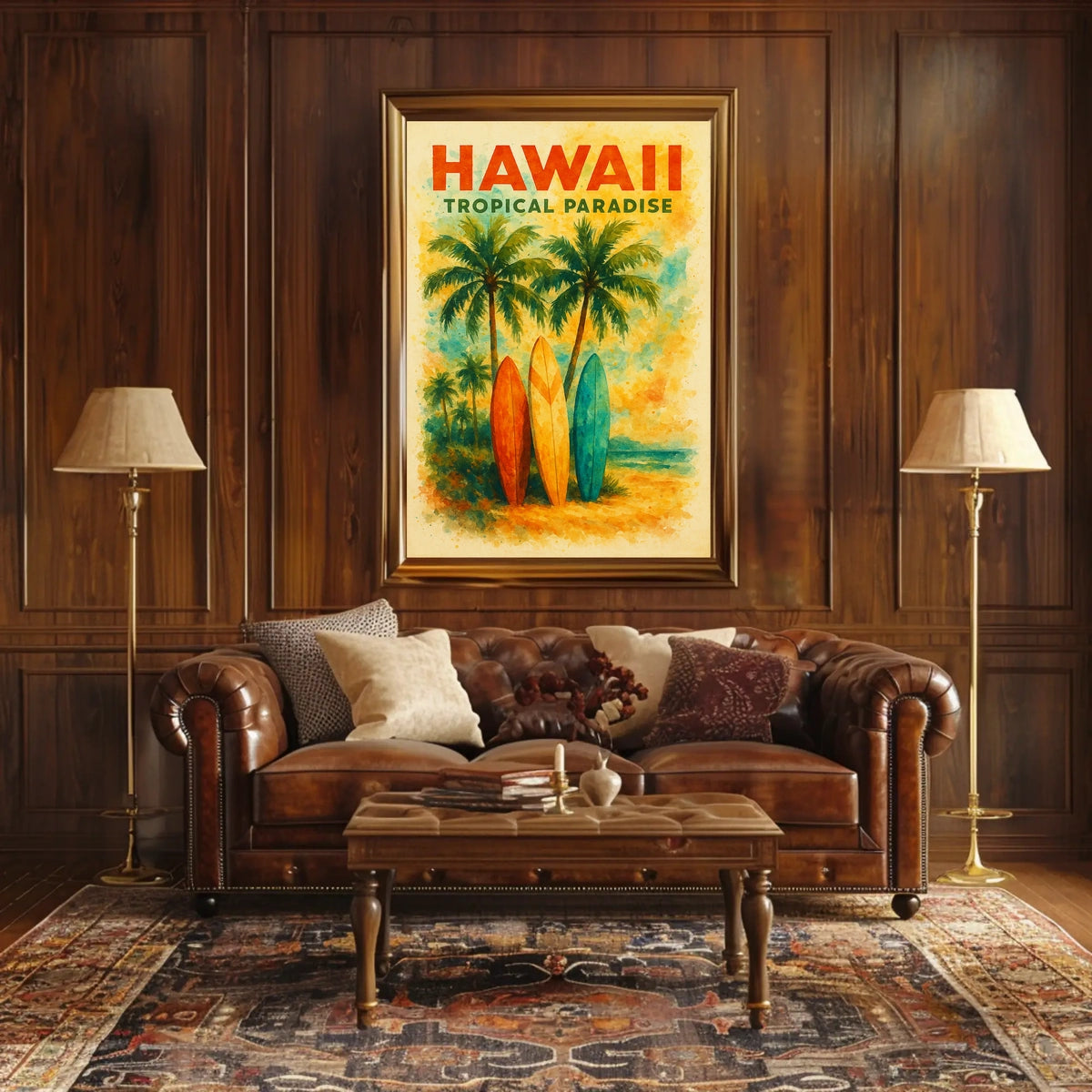 Hawaii Tropical Paradise Poster
