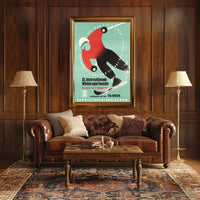 Xi. Internationale Wintersportwoche 1957 Poster