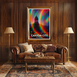 Carson City Nevada Scenic Photography Poster