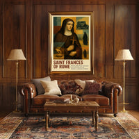 Saint Frances Of Rome Poster