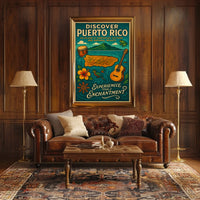 Discover Puerto Rico Poster