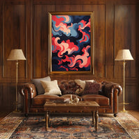 Abstract Swirls Of Color Abstract Poster