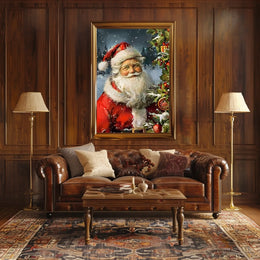 Santa Claus in a Winter Wonderland Poster