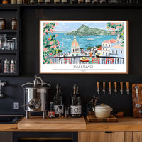 Scenic View of Palermo Poster