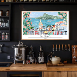Scenic View of Palermo Poster
